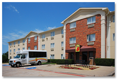 Photo Showing Outside Front Entrance To Hotel